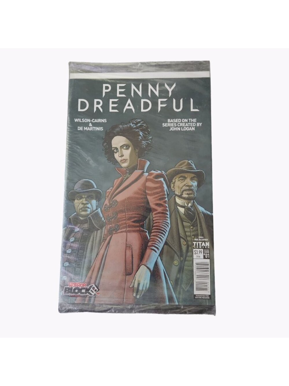 Titan Comics Penny Dreadful #1 Horror Block Variant Comic Bagged Boarded Sealed